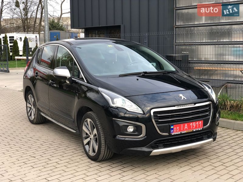Внедорожник / Кроссовер Peugeot 3008 2015 в Львове