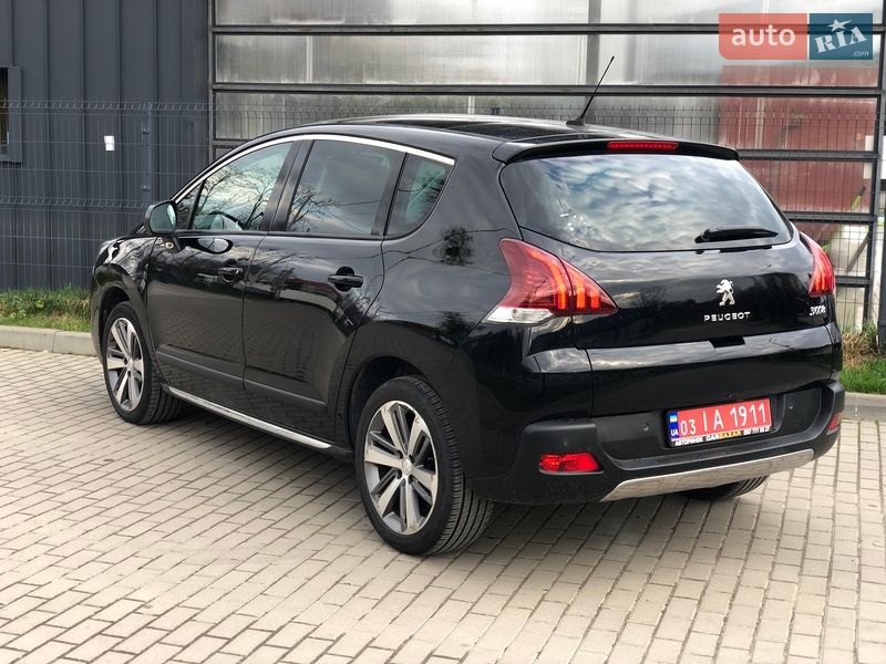 Внедорожник / Кроссовер Peugeot 3008 2015 в Львове