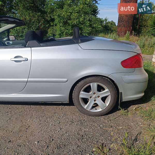 Кабриолет Peugeot 307 2003 в Днепре