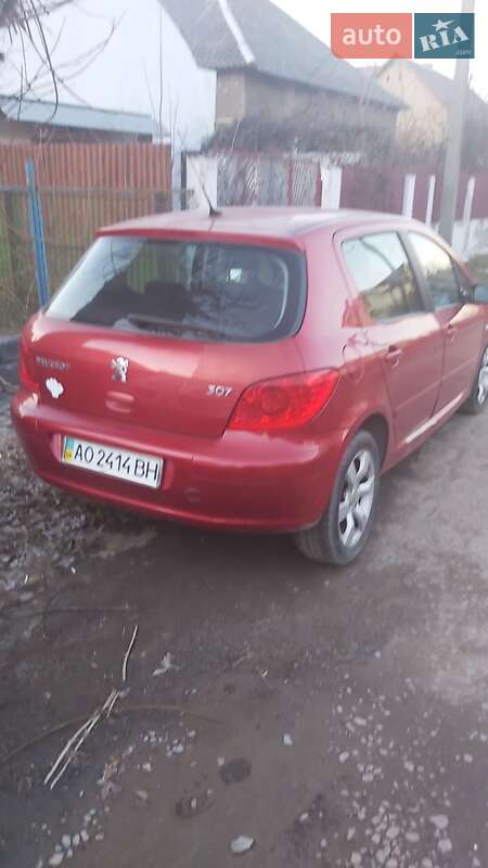 Хэтчбек Peugeot 307 2005 в Ужгороде