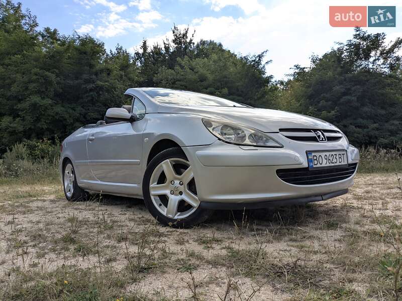 Кабріолет Peugeot 307 2004 в Тернополі