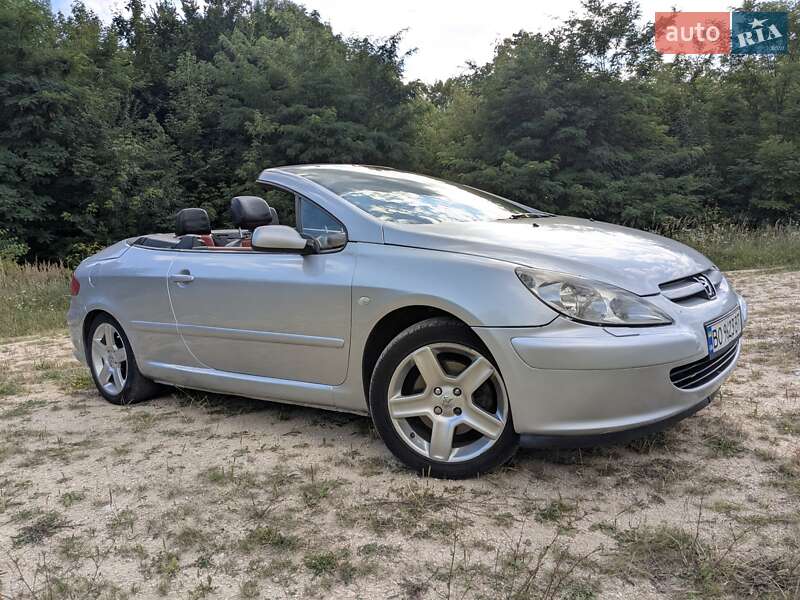 Кабріолет Peugeot 307 2004 в Тернополі