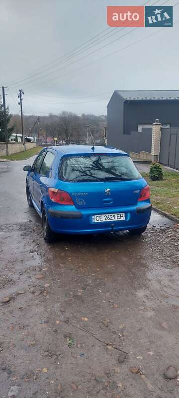 Хэтчбек Peugeot 307 2001 в Заставной