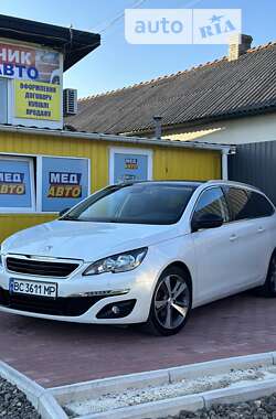 Універсал Peugeot 308 2015 в Бережанах