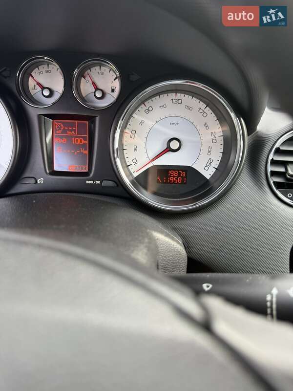 Кабриолет Peugeot 308 2009 в Житомире