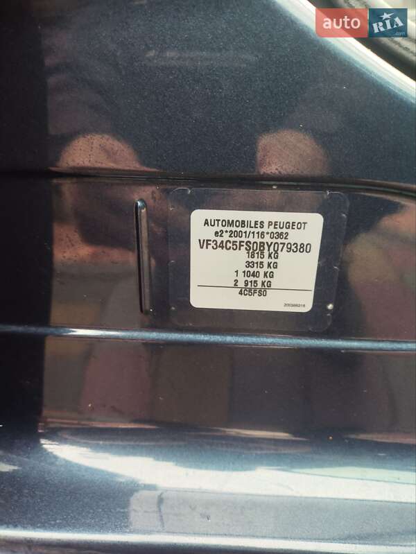 Хэтчбек Peugeot 308 2011 в Луцке