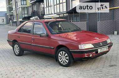 Седан Peugeot 405 1989 в Жовкве