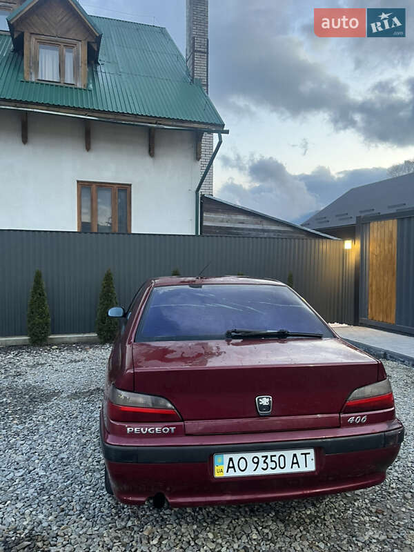 Седан Peugeot 406 1997 в Лазещині