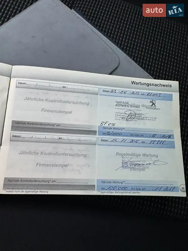 Микровэн Peugeot 5008 2011 в Луцке документ