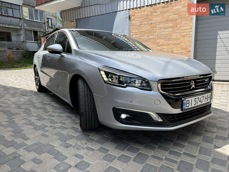 Седан Peugeot 508 2015 в Полтаві