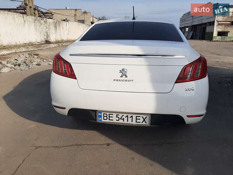 Седан Peugeot 508 2012 в Кременчуці