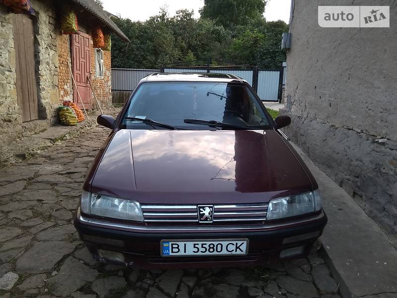 Седан Peugeot 605 1992 в Киеве