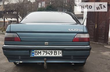 Седан Peugeot 605 1990 в 
