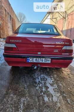 Седан Peugeot 605 1991 в Черновцах