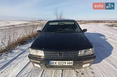 Седан Peugeot 605 1990 в Волочиске