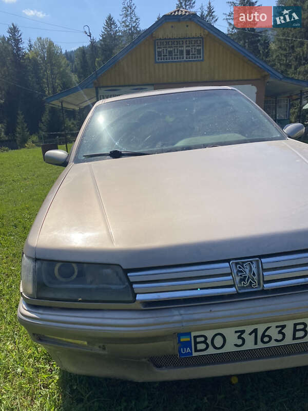 Седан Peugeot 605 1990 в Черновцах