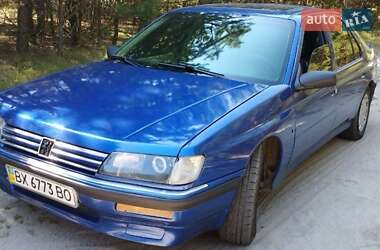 Седан Peugeot 605 1990 в Славуте