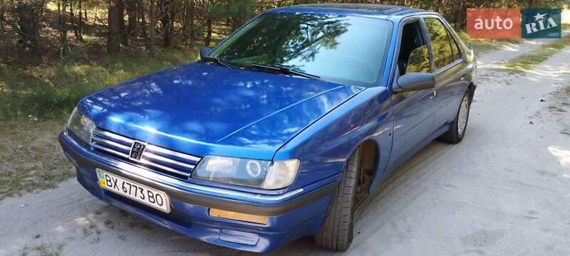 Седан Peugeot 605 1990 в Славуті