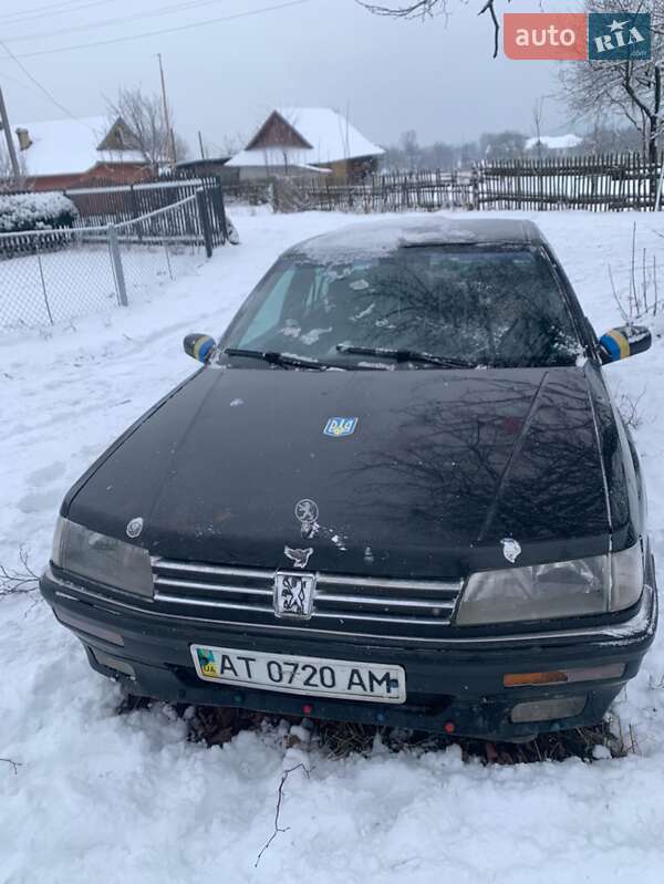 Седан Peugeot 605 1991 в Надворной