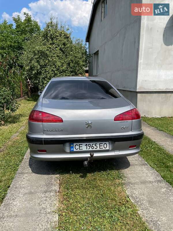 Седан Peugeot 607 2001 в Івано-Франківську