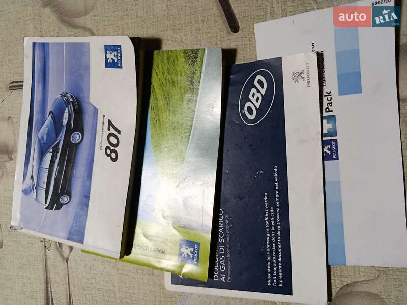 Минивэн Peugeot 807 2010 в Харькове