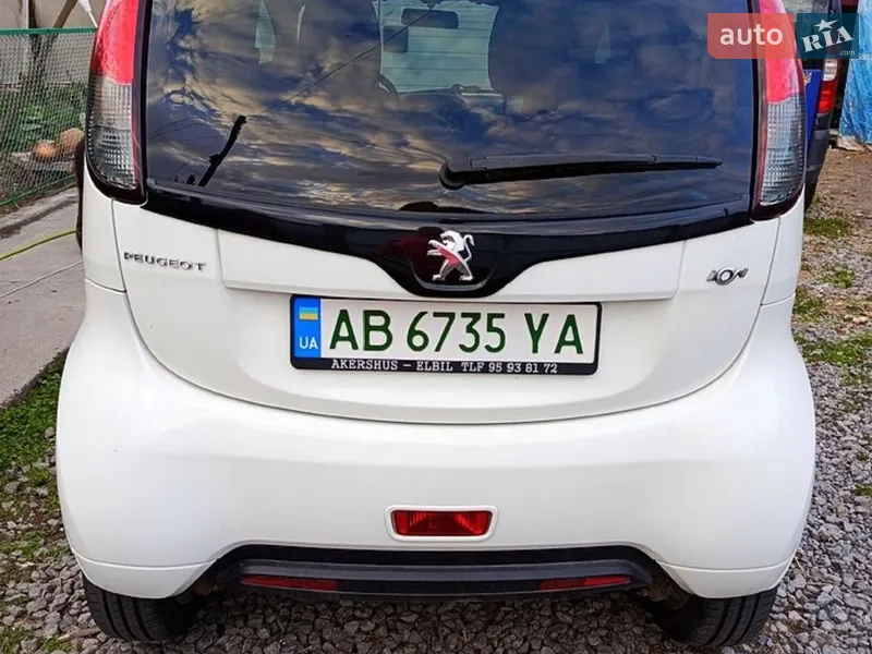 Peugeot iOn 2012 VIN VF31NZKZZCU802810 фото оголошення 8 з 36