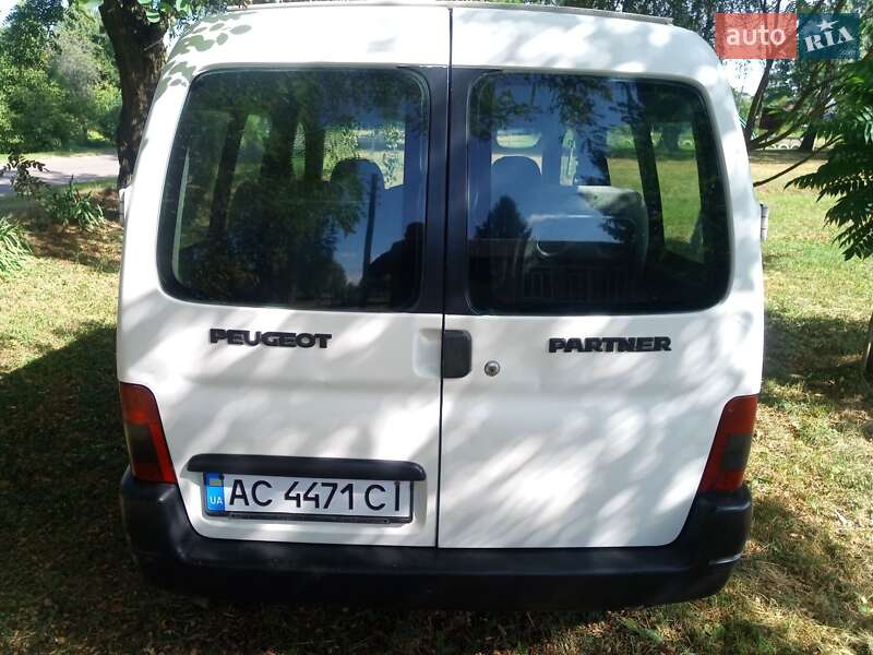 Минивэн Peugeot Partner 2001 в Иваничах фото 10 Минивэн Peugeot Partner 2001 в Иваничах