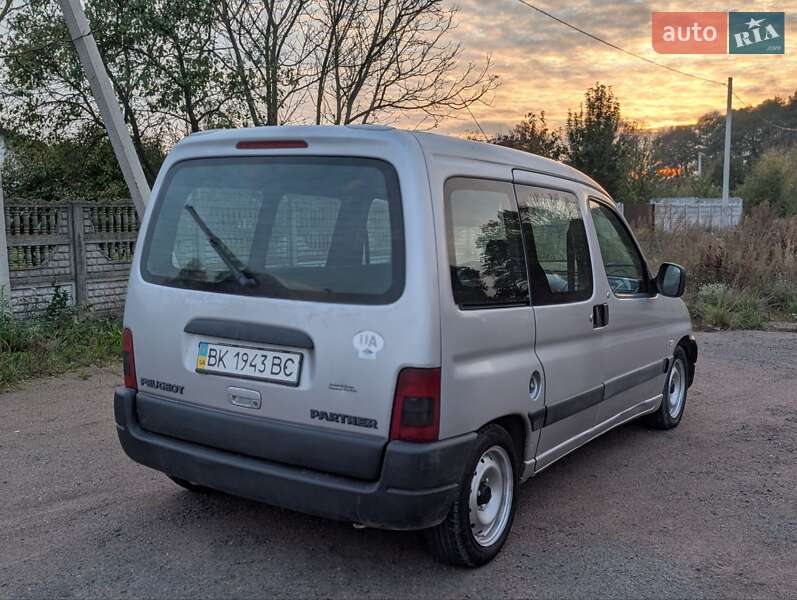 Минивэн Peugeot Partner 2001 в Здолбунове фото 3 Минивэн Peugeot Partner 2001 в Здолбунове