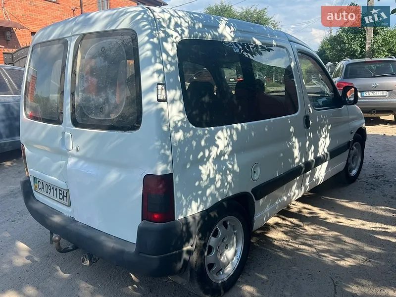Peugeot Partner 1997 VIN VF35CD9BD60020734 фото оголошення 4 з 35