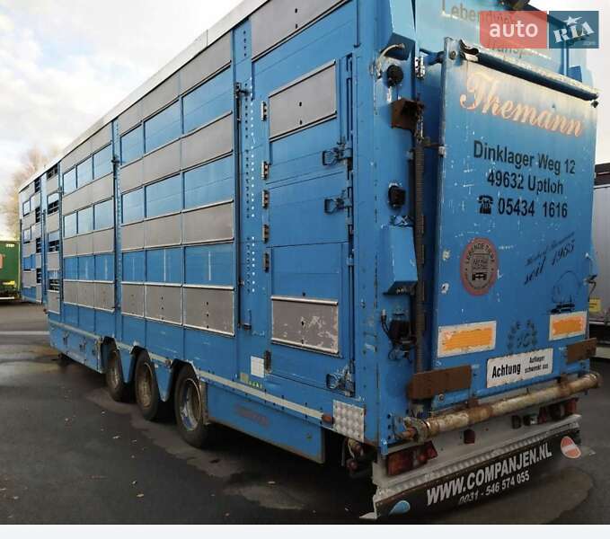 Для перевозки животных - прицеп Pezzaioli SBA 2002 в Житомире фото 4 Для перевозки животных - прицеп Pezzaioli SBA 2002 в Житомире