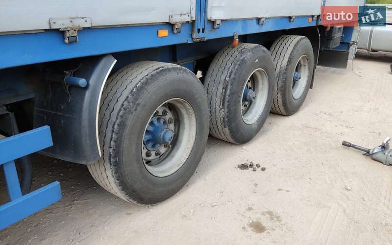 Тентованный борт (штора) - полуприцеп Piacenza S33 1993 в Днепре