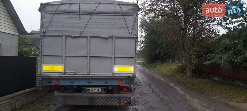 Зерновоз - полуприцеп Piacenza ZBAR22 1989 в Бершади