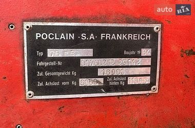 Колесный экскаватор Poclain PPM 1984 в Ковеле
