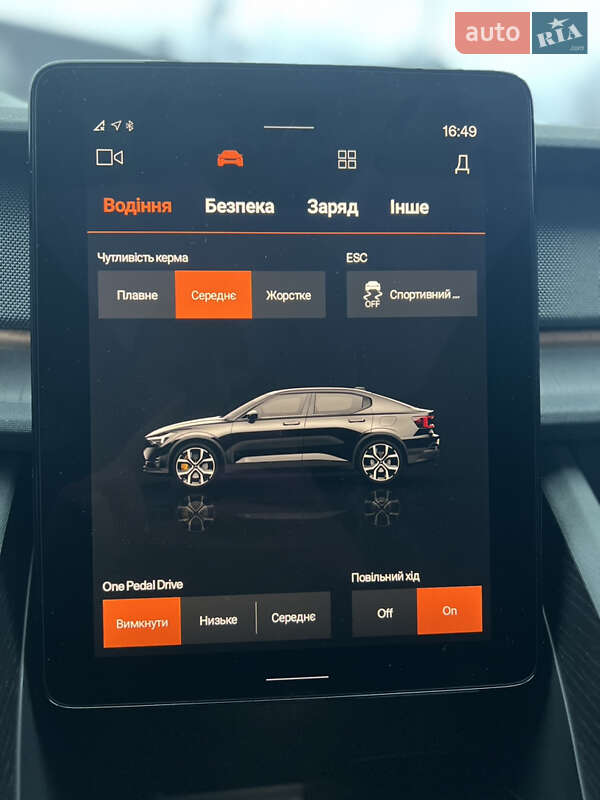 Седан Polestar 2 2020 в Львові