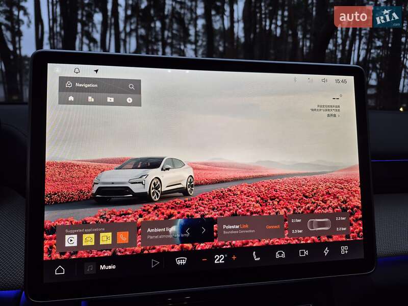 Внедорожник / Кроссовер Polestar 4 2024 в Шевченково фото 9 Внедорожник / Кроссовер Polestar 4 2024 в Шевченково