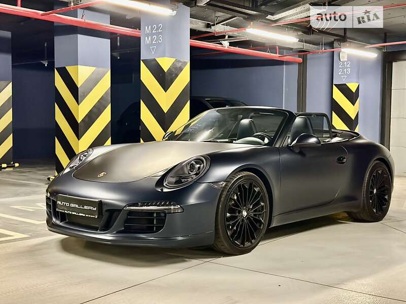Кабриолет Porsche 911 2014 в Киеве