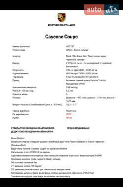 Внедорожник / Кроссовер Porsche Cayenne Coupe 2020 в  фото 32 Внедорожник / Кроссовер Porsche Cayenne Coupe 2020 в