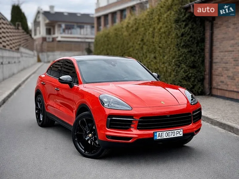 Porsche Cayenne Coupe 2019
