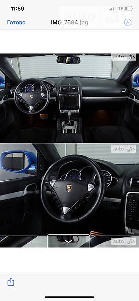 Внедорожник / Кроссовер Porsche Cayenne 2008 в Киеве
