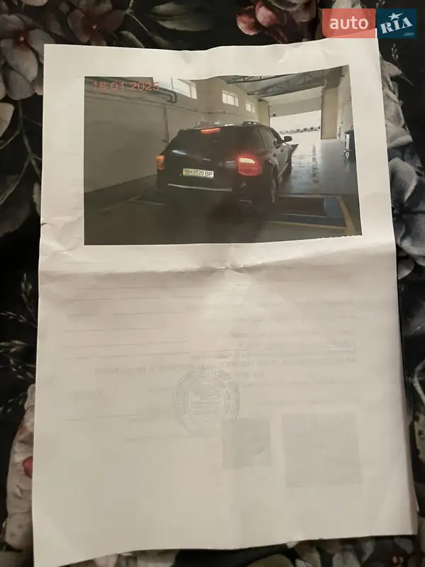 Внедорожник / Кроссовер Porsche Cayenne 2004 в Одессе документ