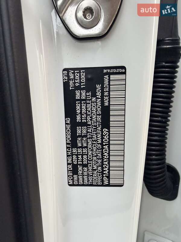 Внедорожник / Кроссовер Porsche Cayenne 2018 в Киеве фото 37 Внедорожник / Кроссовер Porsche Cayenne 2018 в Киеве