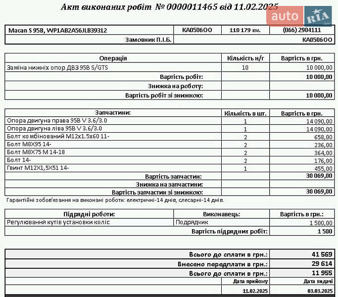 Внедорожник / Кроссовер Porsche Macan 2018 в Киеве