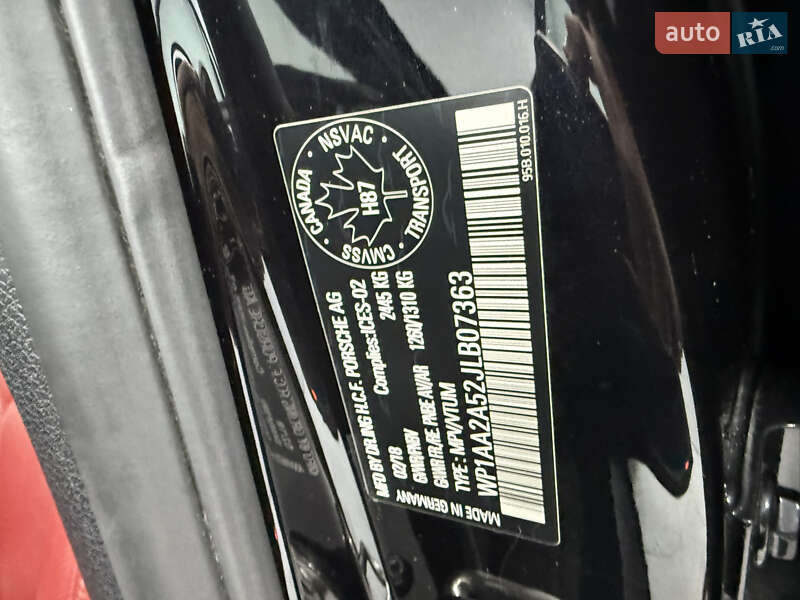 Позашляховик / Кросовер Porsche Macan 2018 в Одесі