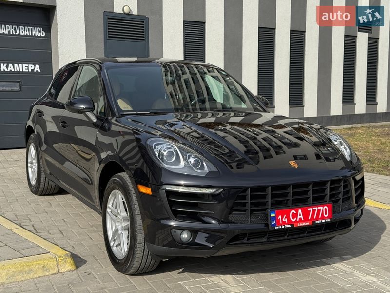 Внедорожник / Кроссовер Porsche Macan 2016 в Львове