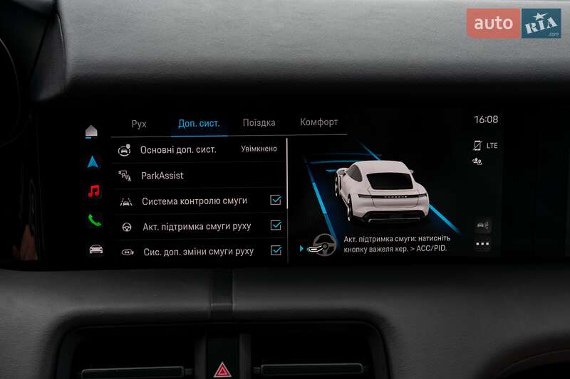 Седан Porsche Taycan 2021 в Києві