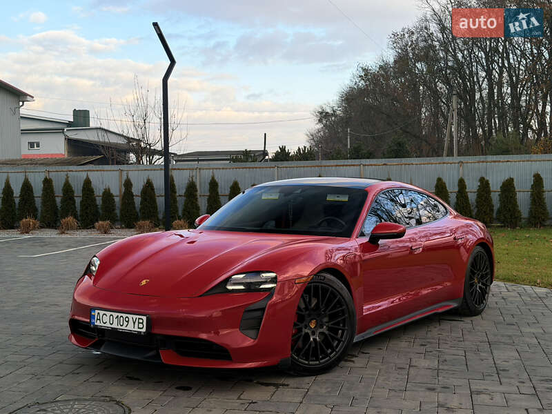 Седан Porsche Taycan 2020 в Луцке