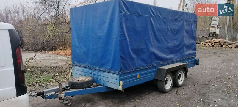 Тентованный борт (штора) - прицеп ПП ПП-5 2009 в Новомосковске