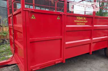 Для перевезення тварин - напівпричіп ПТС 2ПТС6 2023 в Запоріжжі