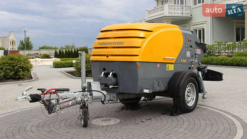 Бетононасос Putzmeister P 715 2019 в Стрию