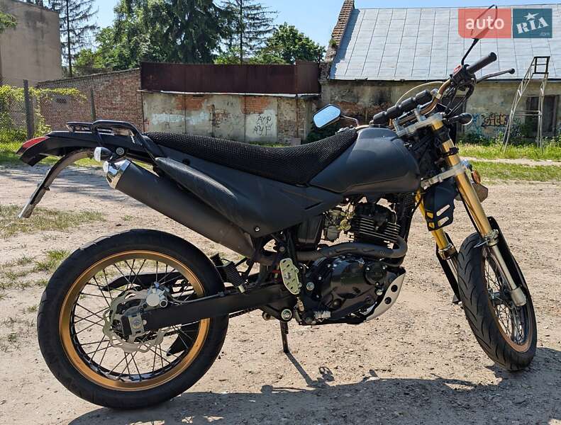 Мотоцикл Супермото (Motard) Qingqi Dragon 200 2008 в 